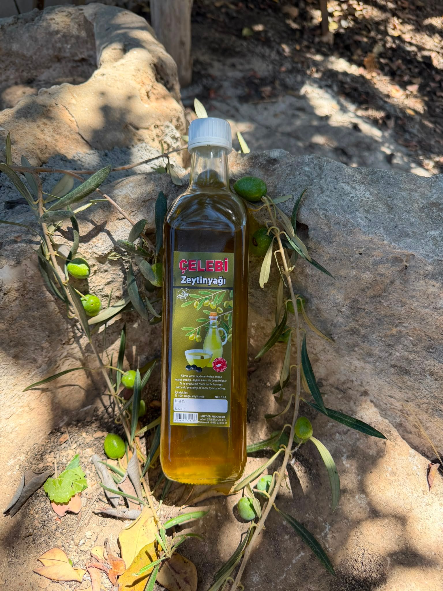 Çelebi doğal zeytinyağı 1 litre